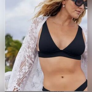 Aerie Black Bikini Top